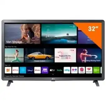 Lojas TaQi Smart tv lg 32" led hd, 32lq620bpsb, thinq ai, wi-fi integrado oferta