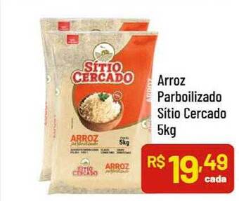 Supermercados Goes Arroz parboilizado sítio cercado oferta
