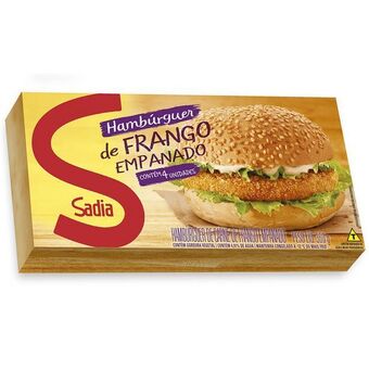 Mambo Hambúrguer de frango empanado sadia 360g oferta