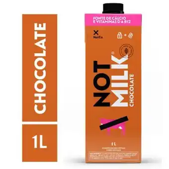 Nagumo Not milk chocolate leite vegetal 1l oferta