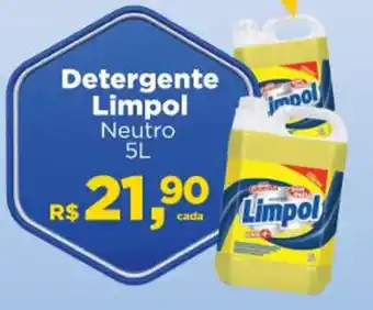 Supermercados Mateus Detergente Limpol Neutro 5L oferta