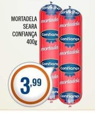 Mortadela Seara Confiança 400g
