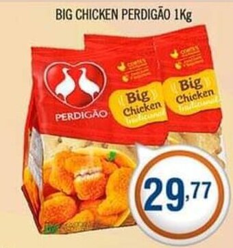 Central Supermercados Big Chicken Perdigão 1kg oferta