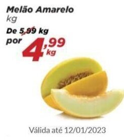 Melão Amarelo 1kg