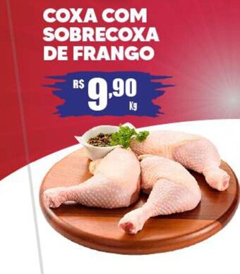 Supermercado Precito Coxa com Sobrecoxa de frango 1kg oferta