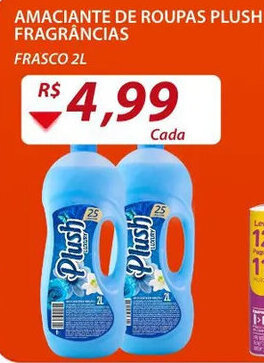 Assaí Atacadista Amaciante de roupas Plush Frag. 2L oferta