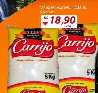 Assaí Atacadista Arroz branco tipo 1 Carrijo 5kg oferta