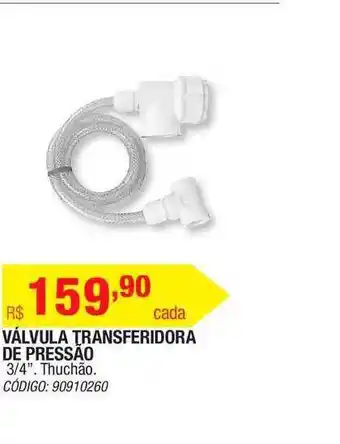 Válvula Trasferidora De Pressão Thuchão