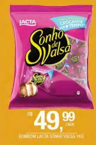 DB Supermercados Bombom lacta sonho valsa kg oferta