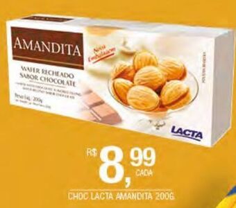 DB Supermercados Chocolate lacta amandita 200g oferta