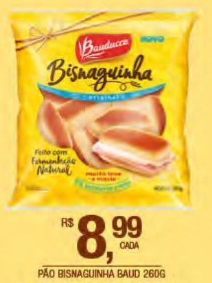 DB Supermercados Pão bisnaguinha bauducco 260g oferta