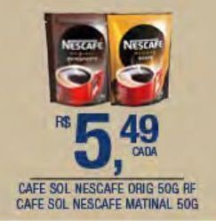 DB Supermercados Café solúvel nescafé 50g oferta