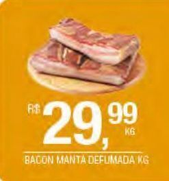 Bacon manta defumada kg