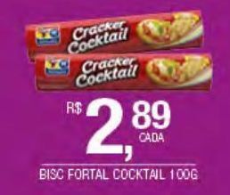 DB Supermercados Biscoito fortaleza cocktail 100g oferta