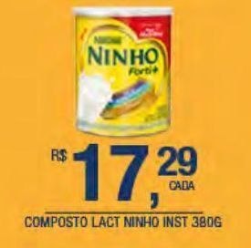 DB Supermercados Composto lacteo ninho 380g oferta