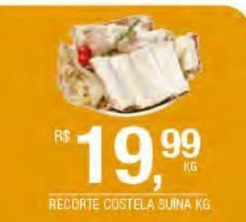 DB Supermercados Recorte costela suina kg oferta