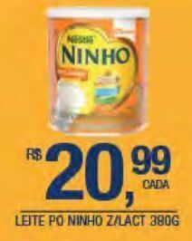 DB Supermercados Leite em pó ninho z/ lact 380g oferta