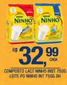 DB Supermercados Composto lacteo ninho 750g oferta