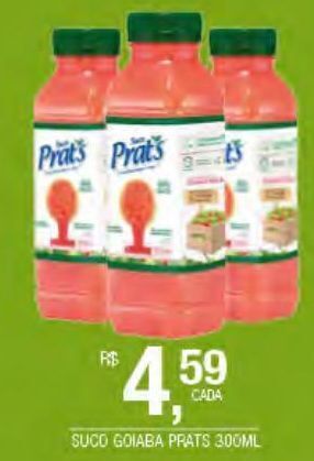 Suco goiaba prat's 300ml