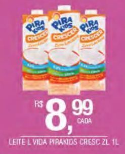 DB Supermercados Leite longa vida pirakids 1l oferta