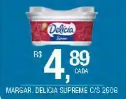 DB Supermercados Margarina delícia supreme 250g oferta