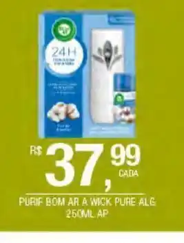 DB Supermercados Purificador de ar air wick pure 250ml oferta