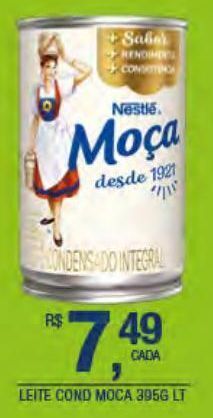 DB Supermercados Leite condensado moça nestlé 395g oferta
