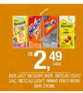 DB Supermercados Bebida lactea nesquik nescau zero oferta