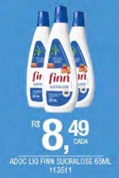 DB Supermercados Adoçante finn sucralose 65ml oferta