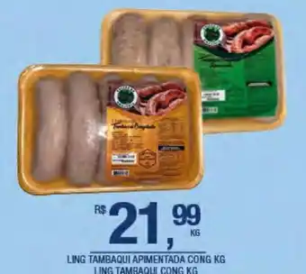 DB Supermercados Linguiça tambaqui apimentada kg oferta