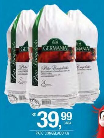 DB Supermercados Pato congelado kg oferta