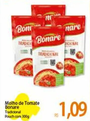 Atacadão Molho de Tomate Bonare 300g oferta