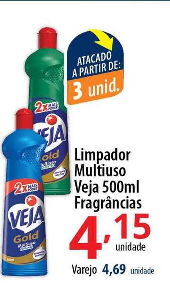 Limpador multiuso veja fragrâncias