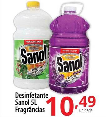 Akki Atacadista Desinfetante sanol fragrâncias oferta