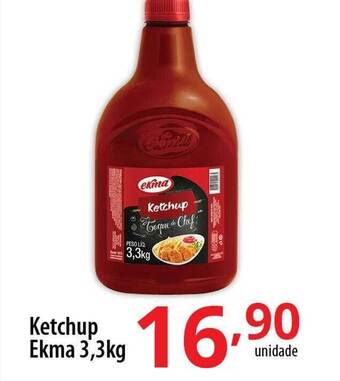 Akki Atacadista Ketchup ekma 3.3kg oferta