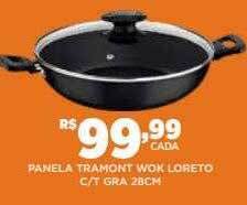 DB Supermercados Panela tramont wok loreto c t gra 28cm oferta