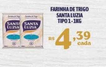 Bahamas Supermercados Farinha de trigo santa luzia tipo 1 oferta