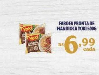 Bahamas Supermercados Farofa pronta de mandioca yoki oferta