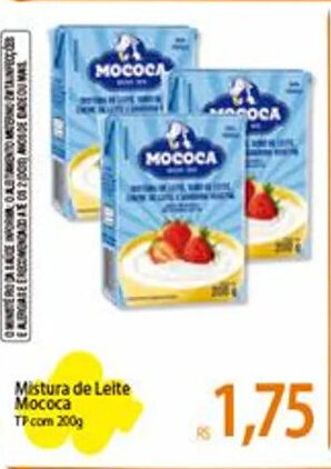 Atacadão Mistura de Leite Mococa 200g oferta