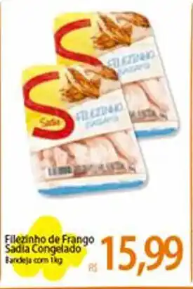 Atacadão Filezinho de frango Sadia Cong. 1kg oferta
