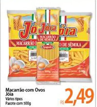 Atacadão Macarrão com Ovos Jóia 500g oferta