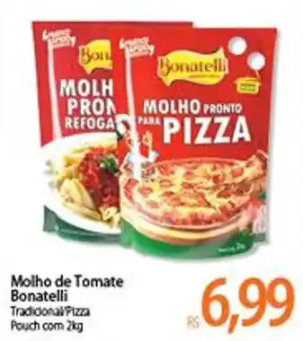Atacadão Molho de Tomate Bonatelli 2kg oferta