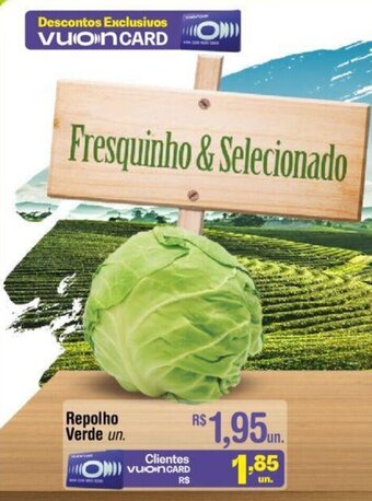 Fort Atacadista Repolho verde un. oferta