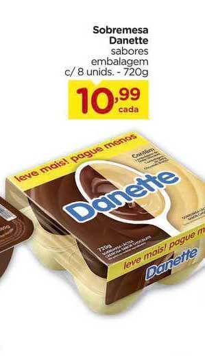 Carrefour Bairro Sobremesa Danette 720g oferta