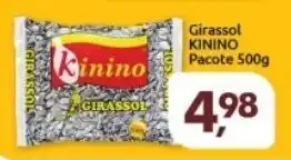 Supermercados Nori Girassol Kinino pacote 500g oferta