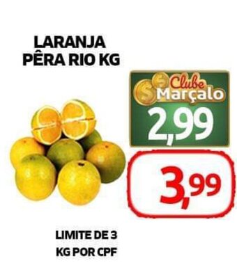 Laranja Pêra Rio 1kg