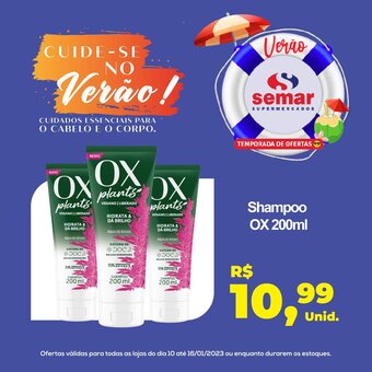 Semar Supermercado Shampoo Ox 200ml oferta