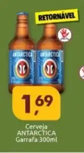 Supermercados Nori Cerveja Antarctica Garrafa 300ml oferta