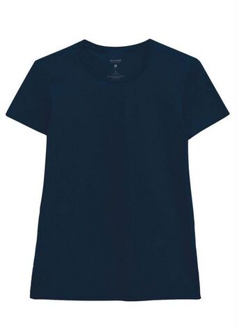 Posthaus Malwee - blusa azul marinho tradicional feminina malha oferta