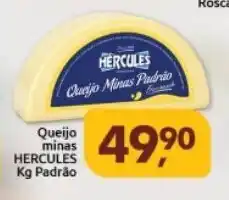 Queijo minas Hercules 1kg Padrao